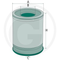 MANN FILTER Filtr oleju silnikowego 565H1366X - 565H1366X - Sklep rolniczy PoltechParts