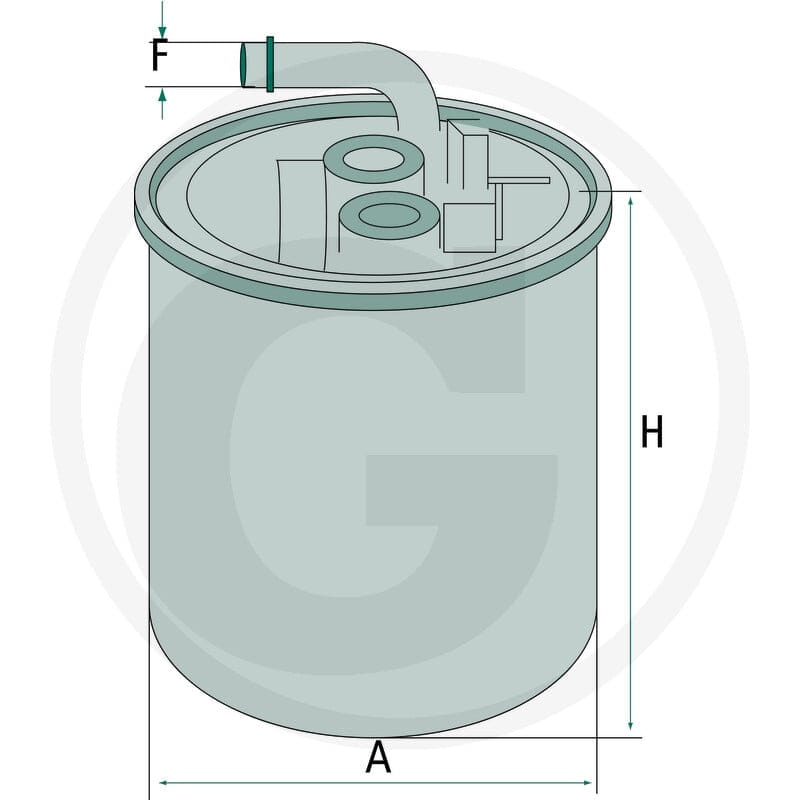 MANN FILTER Filtr paliwa 565WK842.13 | poltechparts.pl