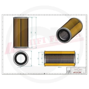 HIFI Filtr oleju hydraulicznego/przekładniowe 5672145