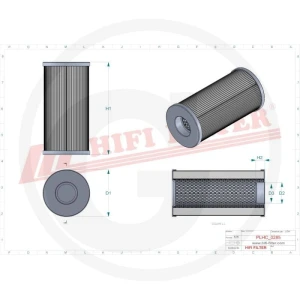 HIFI Filtr oleju hydraulicznego 5674408