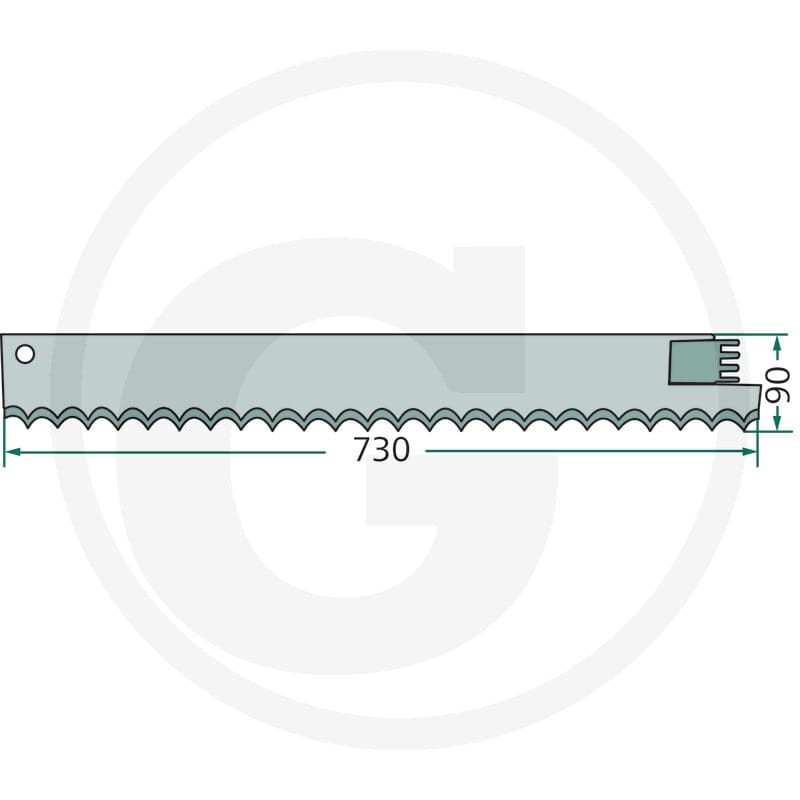 GRANIT Nóż tnący 52760933 - 52760933 - Sklep rolniczy PoltechParts