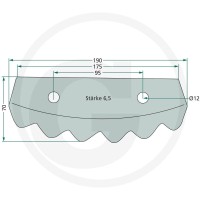 GRANIT Nóż 527527343 - 527527343 - Sklep rolniczy PoltechParts