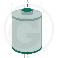 MANN FILTER Filtr oleju 565H815N | poltechparts.pl