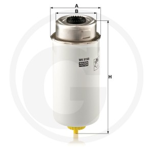MANN FILTER Filtr paliwa WK 8158 565WK8158
