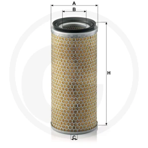 MANN FILTER Filtr powietrza 565C14179.2
