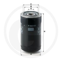 MANN FILTER Filtr oleju 565W950.22 | poltechparts.pl