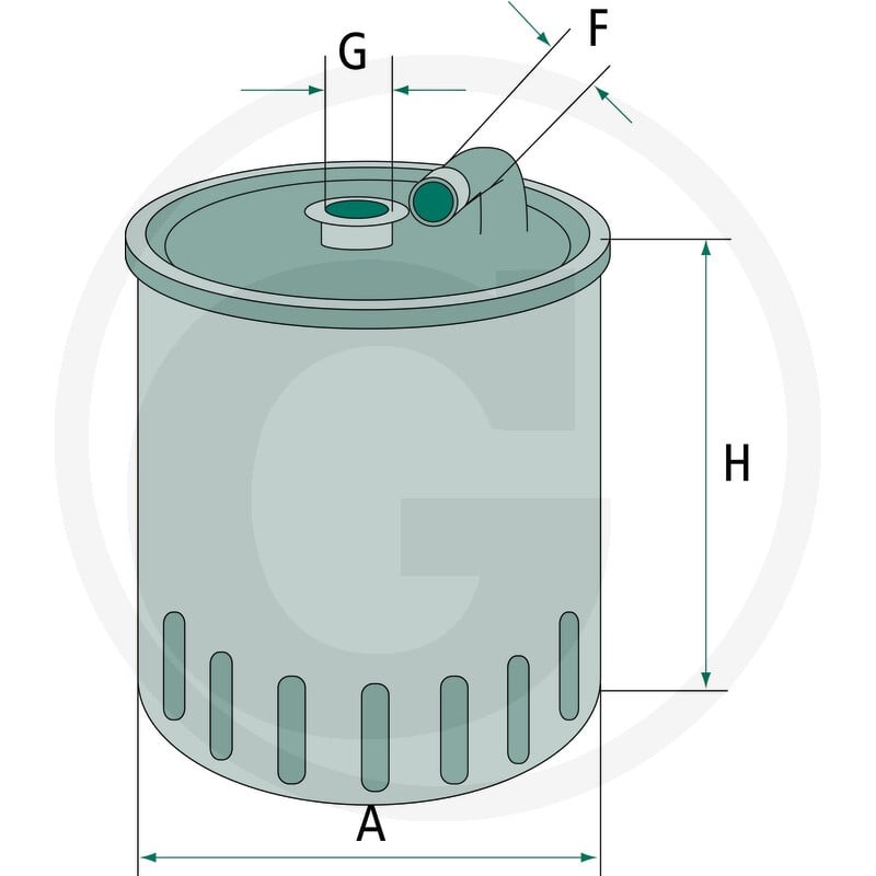 MANN FILTER Filtr paliwa 565WK822.1 | poltechparts.pl