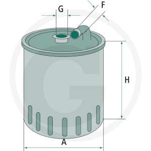 MANN FILTER Filtr paliwa 565WK822.1