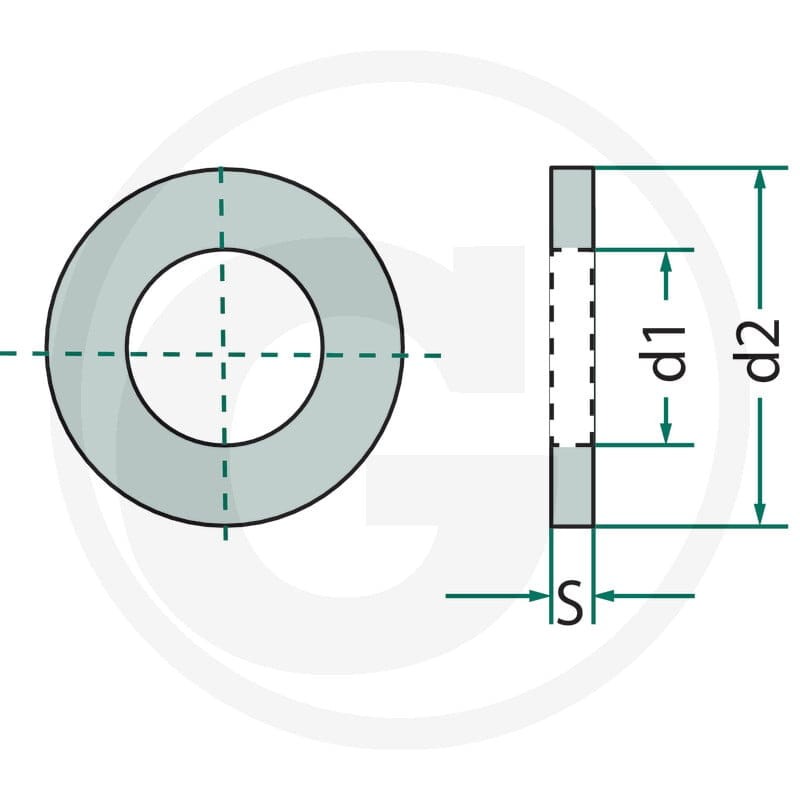 Zestaw podkładek wyrównawczych 50915A30110P - 50915A30110P - Sklep rolniczy PoltechParts