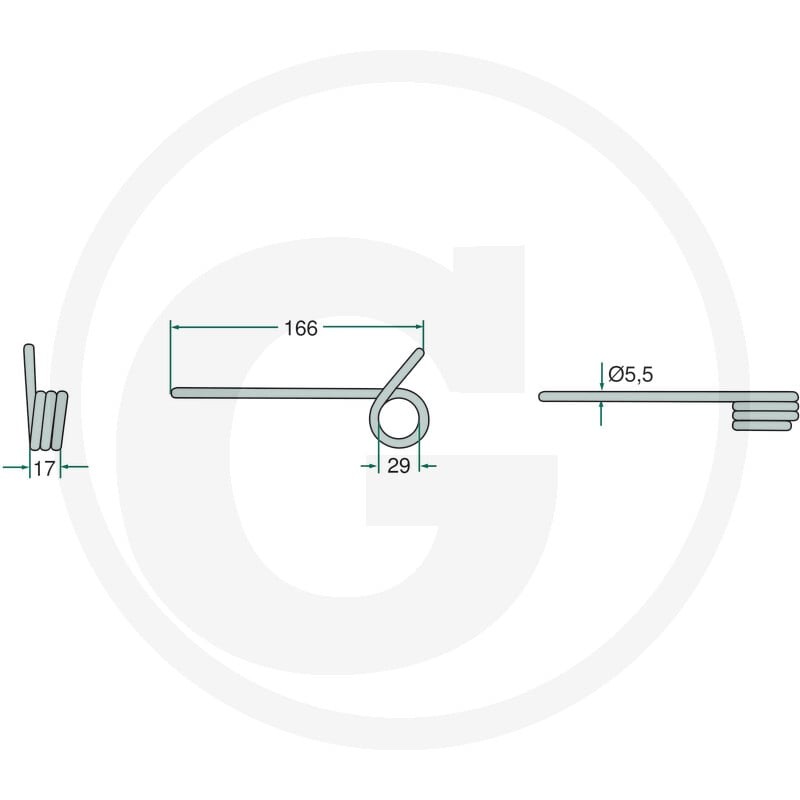 GRANIT Palec podbieracza 5259317031 | poltechparts.pl