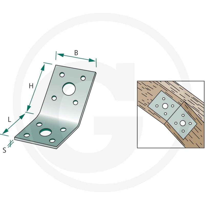 GRANIT Łącznik kątowy 48565155425 - 48565155425 - Sklep rolniczy PoltechParts
