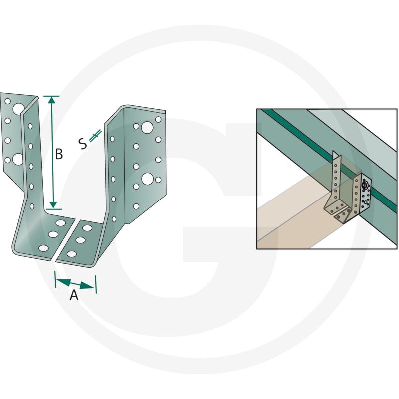 GRANIT Wieszak belki 48566431520 - 48566431520 - Sklep rolniczy PoltechParts