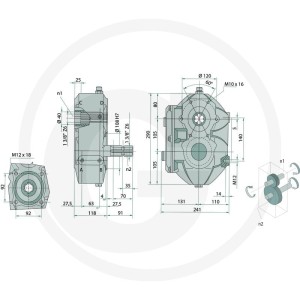 BONDIOLI & PAVESI Przekładnia zębata czołowa M7 415ZBMS6005307019