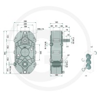 BONDIOLI & PAVESI Przekładnia zębata czoł… | poltechparts.pl