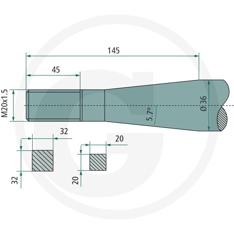 SHW Ząb 43009002000 - Sklep PoltechParts