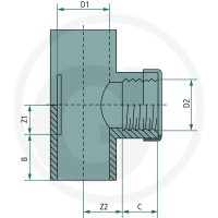 GRANIT Trójnik 40504051724 - 40504051724 - Sklep rolniczy PoltechParts
