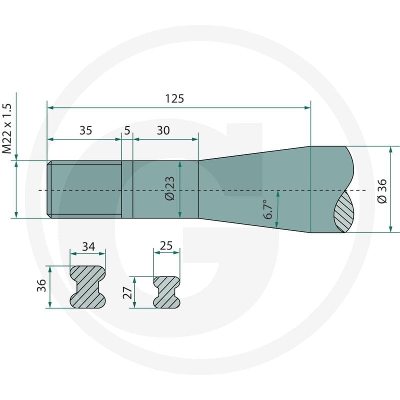 SHW Ząb 43008002206 - Sklep PoltechParts