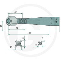 SHW Ząb 43009002207 - Sklep PoltechParts