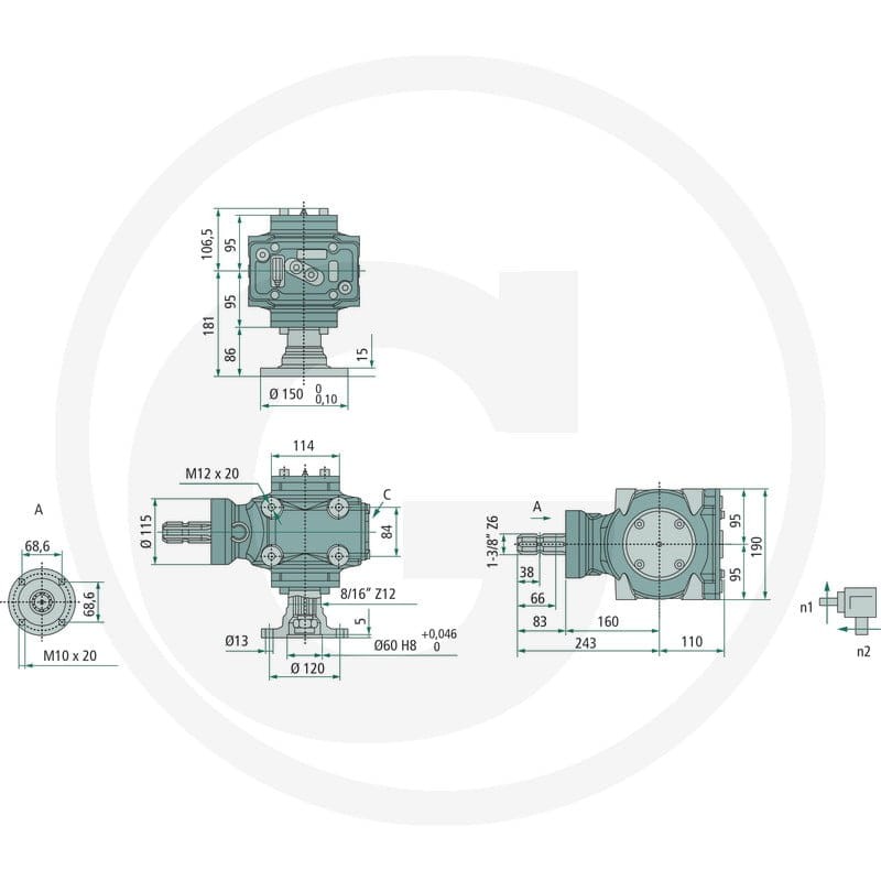 BONDIOLI & PAVESI Przekładnia 415S2063310… | poltechparts.pl