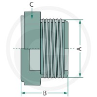 GRANIT Korek gwintowany 4050110607 - 4050110607 - Sklep rolniczy PoltechParts