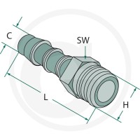 GRANIT Złączka węża 4050440165 - Sklep PoltechParts