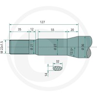 SHW Ząb łyżki 43009002203 - Sklep PoltechParts