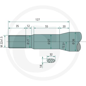 SHW Ząb łyżki 43009002203