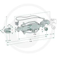 Walterscheid Łącznik górny hydrauliczny 395203020 - 395203020 - Sklep rolniczy PoltechParts