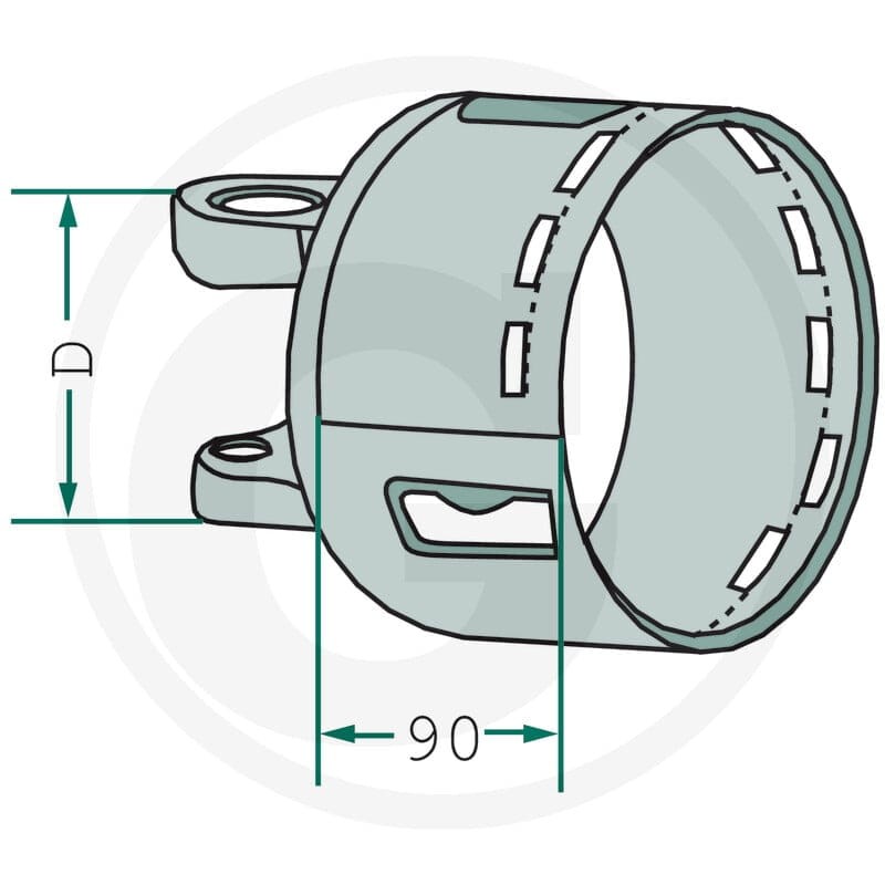 Walterscheid Obudowa sprzęgła 395367749 | poltechparts.pl