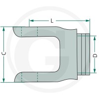 Weasler Widełki profilowe 397420024261 - 397420024261 - Sklep rolniczy PoltechParts