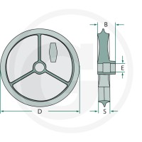 GRANIT Koło Cambridge 408314-504 - 408314-504 - Sklep rolniczy PoltechParts