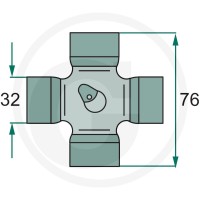 Weasler Zestaw krzyżaków 3972017676 - 3972017676 - Sklep rolniczy PoltechParts