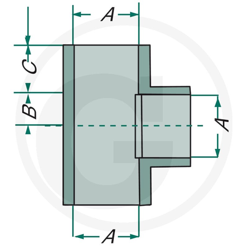GRANIT Trójnik 4050110263 - 4050110263 - Sklep rolniczy PoltechParts