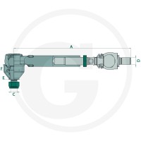 GRANIT Końcówka drążka kierowniczego ze stabili 38715L00052 - 38715L00052 - Sklep rolniczy PoltechParts