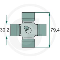 Weasler Zestaw krzyżaków 3972016580 - 3972016580 - Sklep rolniczy PoltechParts