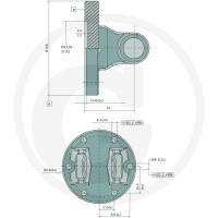 Weasler Widełki z kołnierzem 397420010906 - 397420010906 - Sklep rolniczy PoltechParts
