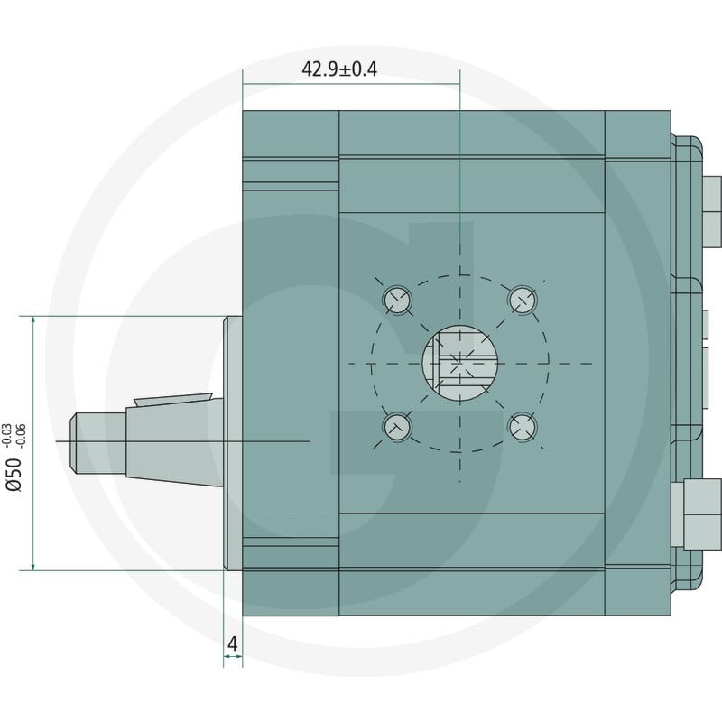 GRANIT Pompa hydrauliczna GRANIT 25999035 - 25999035 - Sklep rolniczy PoltechParts