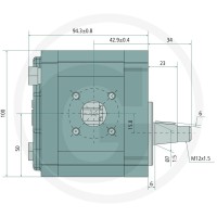 GRANIT Pompa hydrauliczna GRANIT 25999035 - 25999035 - Sklep rolniczy PoltechParts