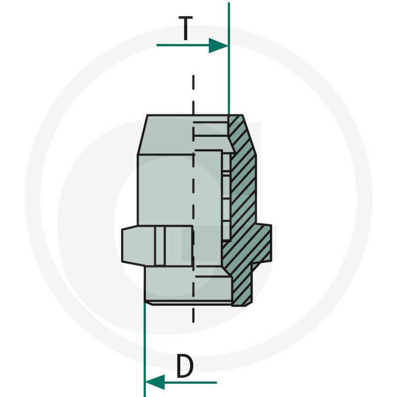 Kongsberg Łącznik wtykowy 2286237190 - Sklep PoltechParts