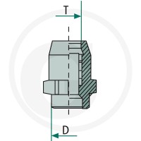 Kongsberg Łącznik wtykowy 2286237190 - Sklep PoltechParts