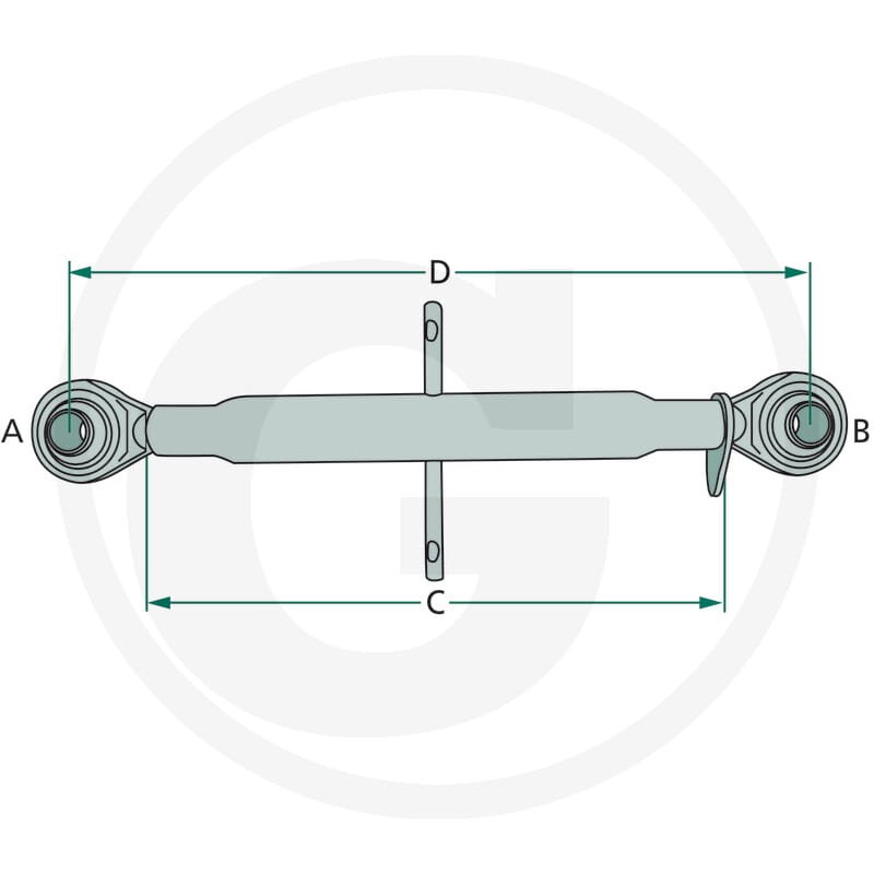 GRANIT Łącznik górny mechaniczny 20011455 | poltechparts.pl
