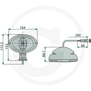 Cobo Reflektor roboczy 2270511000000