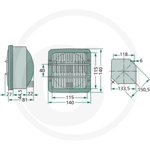 Cobo Reflektor kierunkowy 22705112000