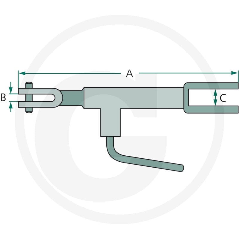 Jost Podpora dyszla 22060013 - Sklep PoltechParts