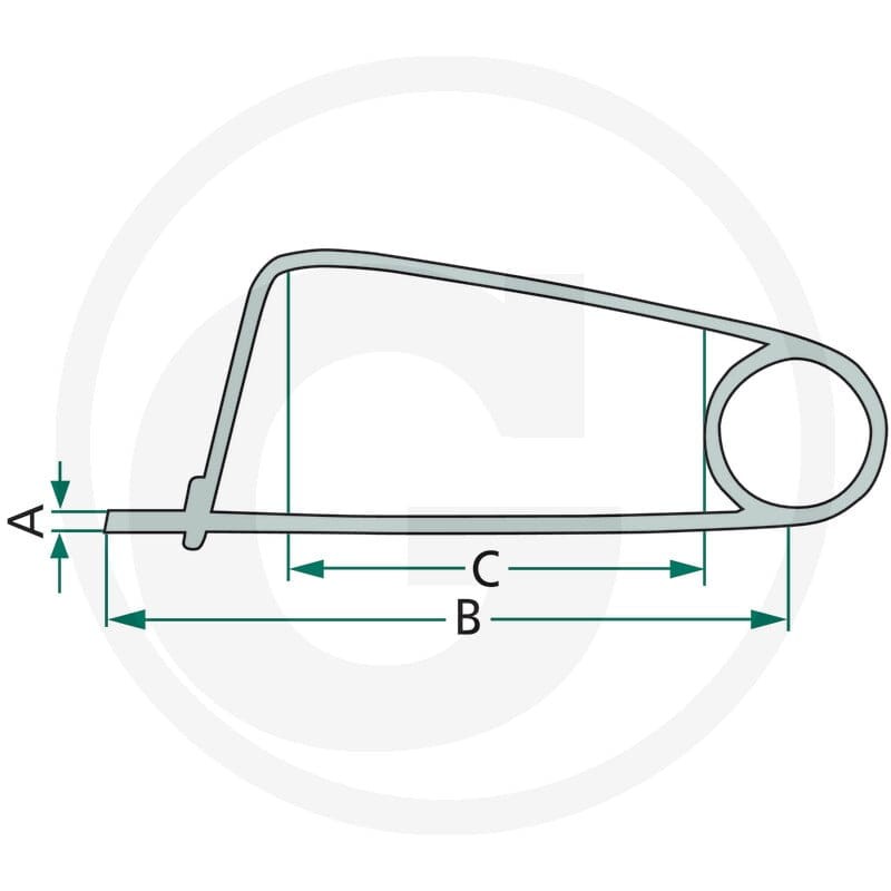 GRANIT Zawleczka zabezpieczająca 20023426 - 20023426 - Sklep rolniczy PoltechParts