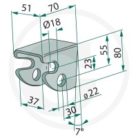 GRANIT Łożysko 22010335 - 22010335 - Sklep rolniczy PoltechParts