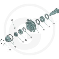 A.D.R Nakrętka osi 2209RDF7090 - Sklep PoltechParts