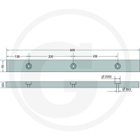 GRANIT Odbojnik ramy 22000029 - 22000029 - Sklep rolniczy PoltechParts