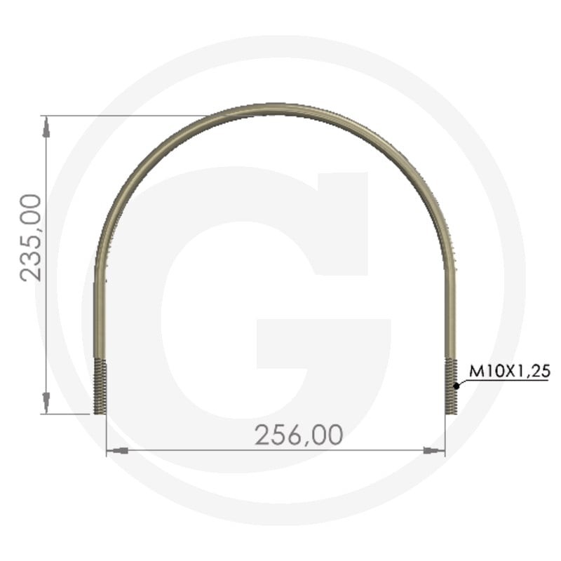Śruba kabłąkowa 23815AGT0226 - 23815AGT0226 - Sklep rolniczy PoltechParts