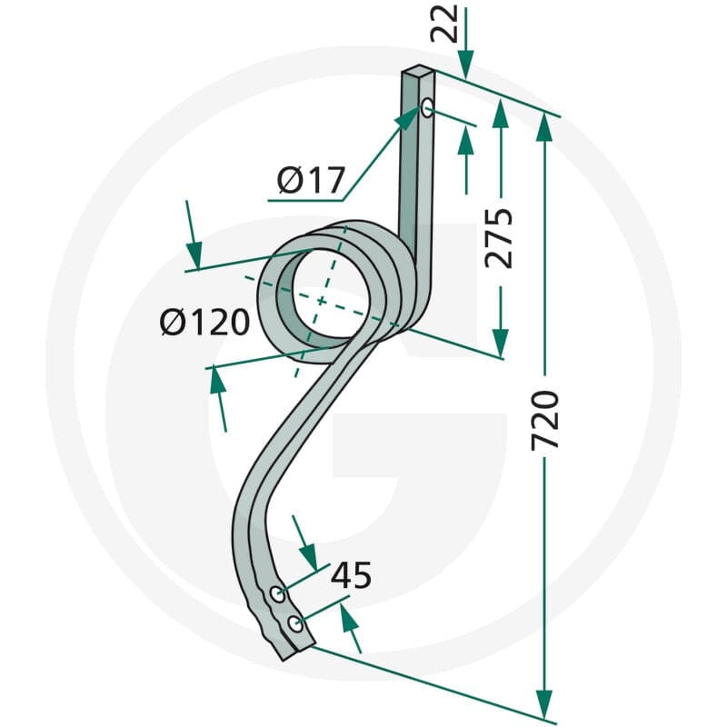 GRANIT Palec 18010.4721 | poltechparts.pl